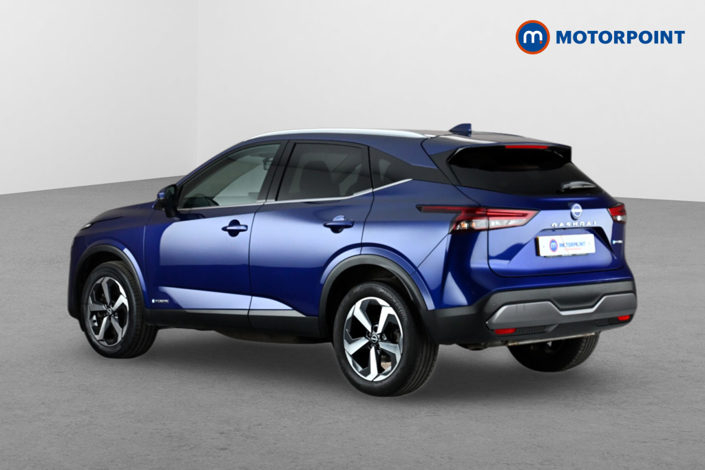 Nissan Qashqai N-Connecta Automatic Petrol-Electric Hybrid SUV - Stock Number (1650600) - Passenger side rear corner