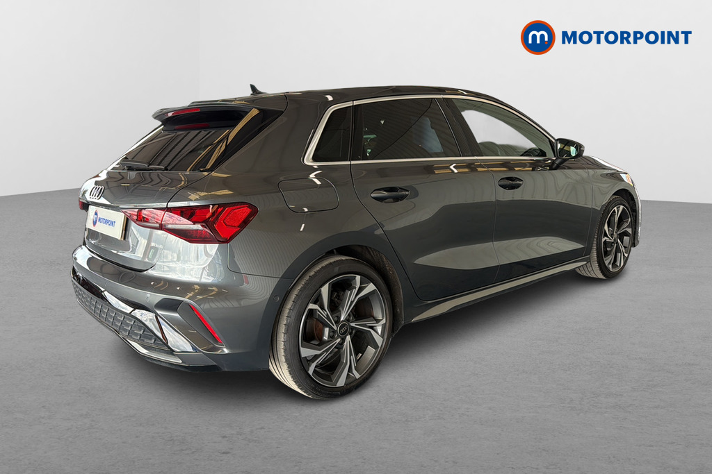 Audi A3 S Line Automatic Petrol Hatchback - Stock Number (1651447) - Passenger side rear corner
