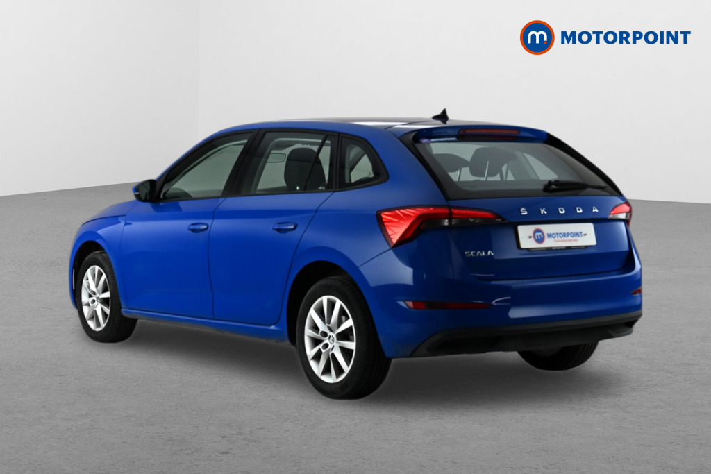 Skoda Scala S Manual Petrol Hatchback - Stock Number (1631881) - Passenger side rear corner