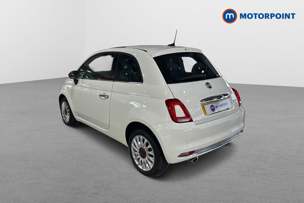 Fiat 500 RED Manual Petrol Hatchback - Stock Number (1636199) - Drivers side rear corner