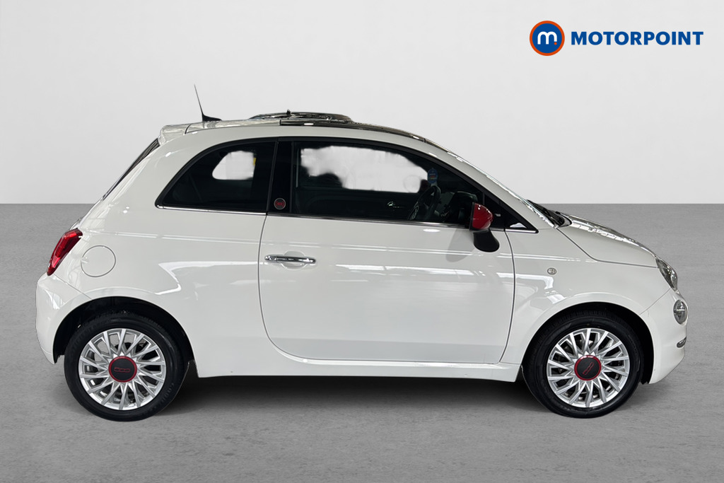 Fiat 500 RED Manual Petrol Hatchback - Stock Number (1636199) - Passenger side