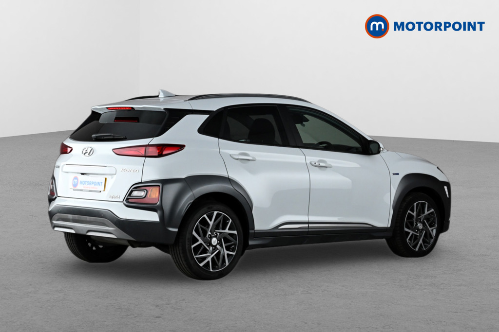 Hyundai Kona Premium Automatic Petrol-Electric Hybrid SUV - Stock Number (1639681) - Drivers side rear corner