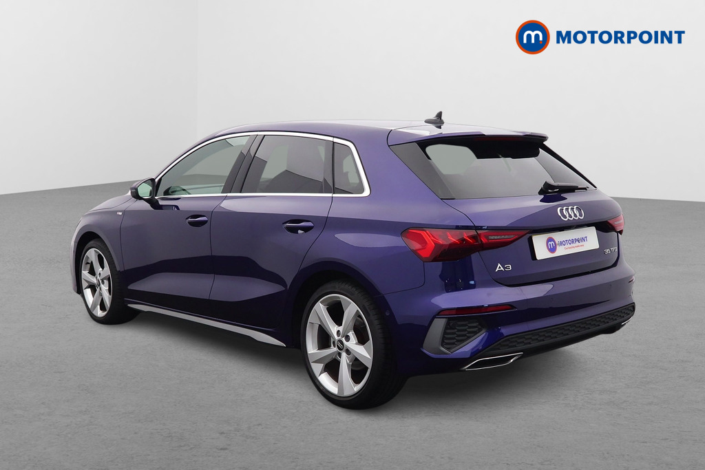 Audi A3 S Line Automatic Petrol Hatchback - Stock Number (1646065) - Passenger side rear corner