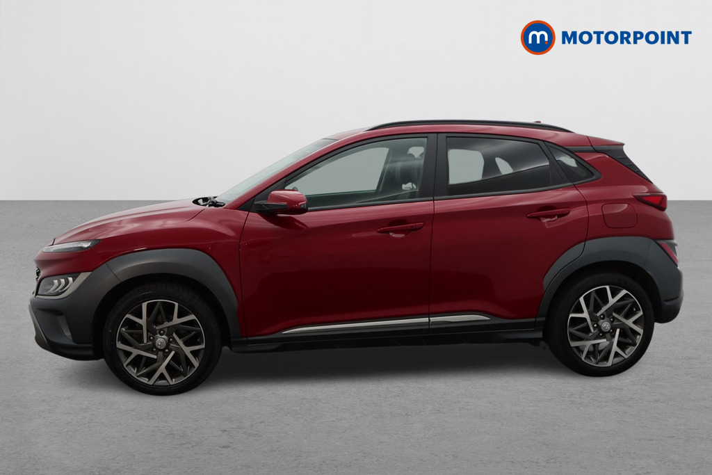 Hyundai Kona Ultimate Automatic Petrol-Electric Hybrid SUV - Stock Number (1646372) - Passenger side