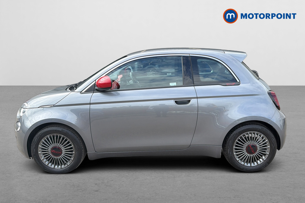 Fiat 500 RED Automatic Electric Hatchback - Stock Number (1650537) - Drivers side