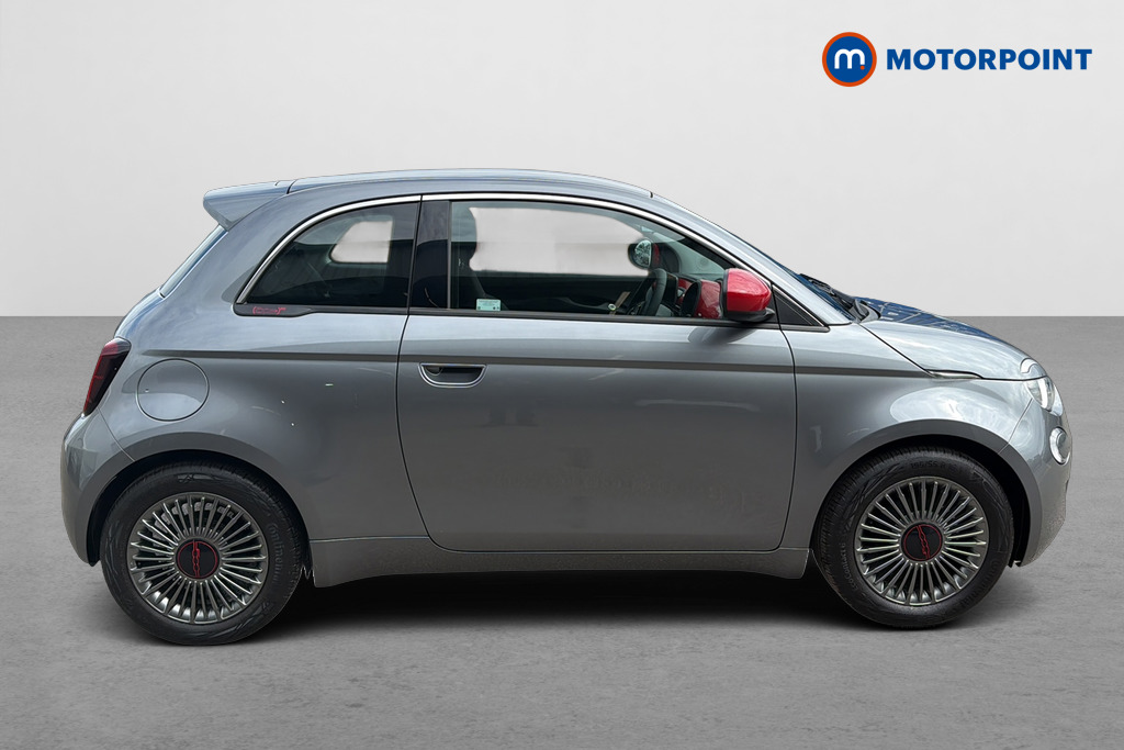 Fiat 500 RED Automatic Electric Hatchback - Stock Number (1650537) - Passenger side