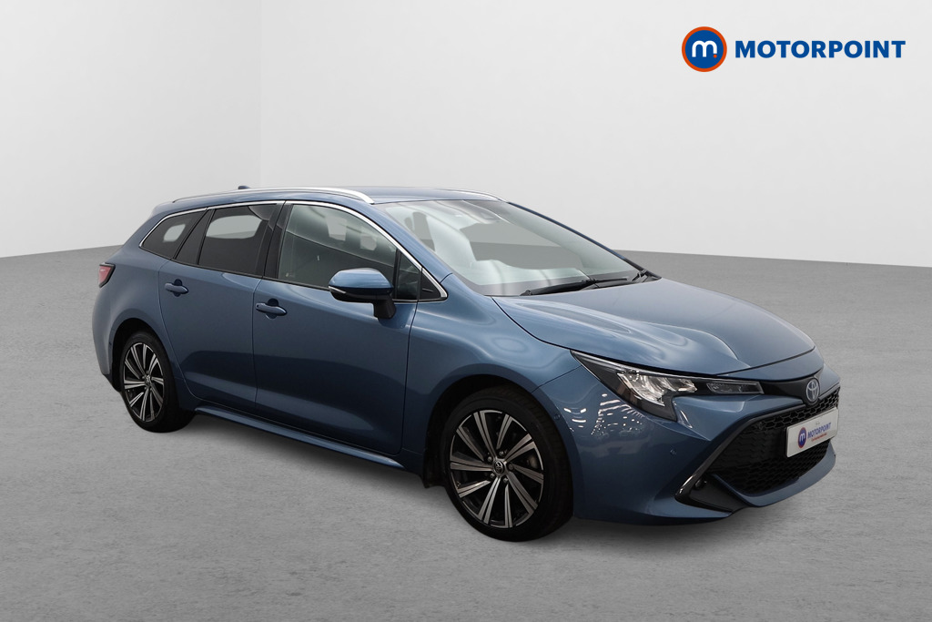 Toyota Corolla Design Automatic Petrol-Electric Hybrid Estate - Stock Number (1650766) - Drivers side front corner