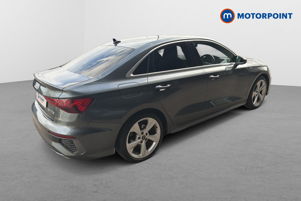 Audi A3 S Line Automatic Petrol Saloon - Stock Number (1650824) - Passenger side rear corner