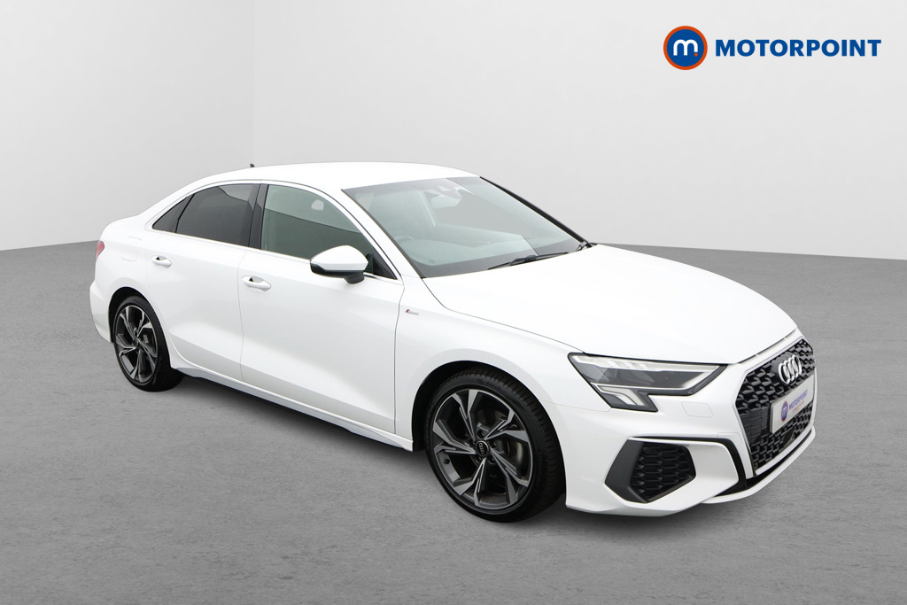 Audi A3 S Line Automatic Petrol Saloon - Stock Number (1651047) - Drivers side front corner