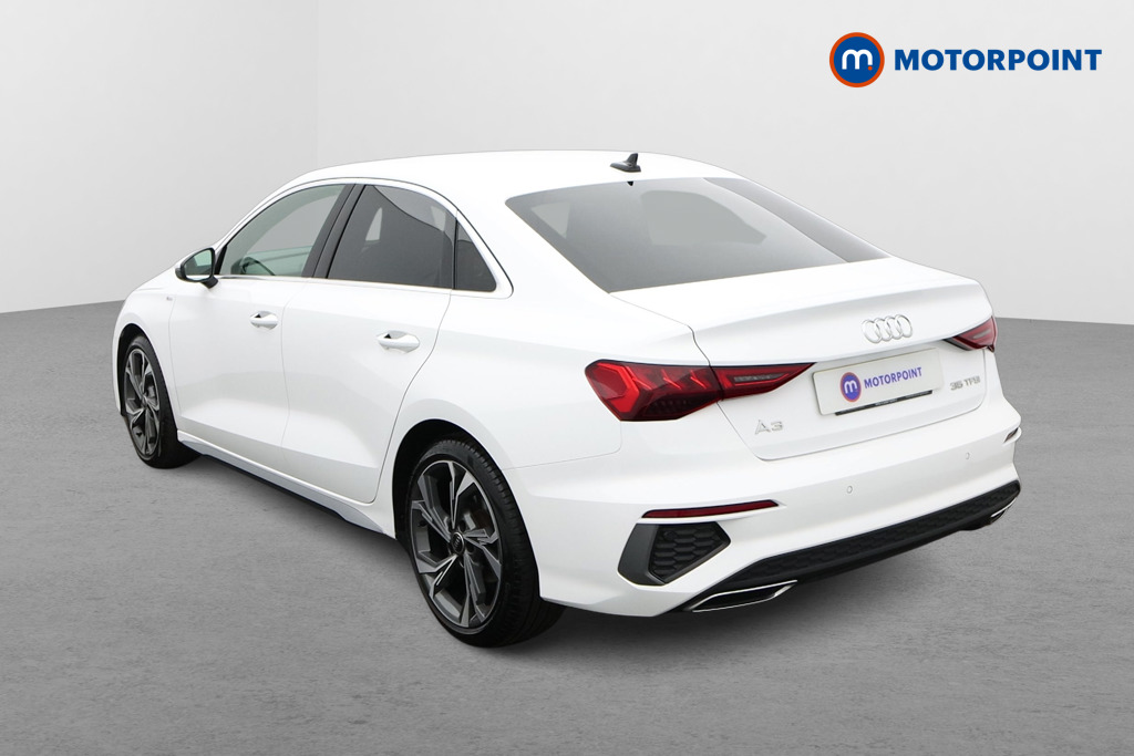 Audi A3 S Line Automatic Petrol Saloon - Stock Number (1651047) - Passenger side rear corner