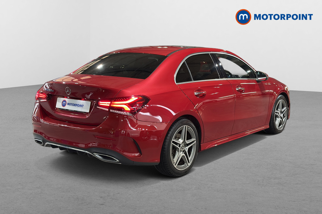 Mercedes-Benz A Class Amg Line Automatic Diesel Saloon - Stock Number (1641514) - Passenger side rear corner