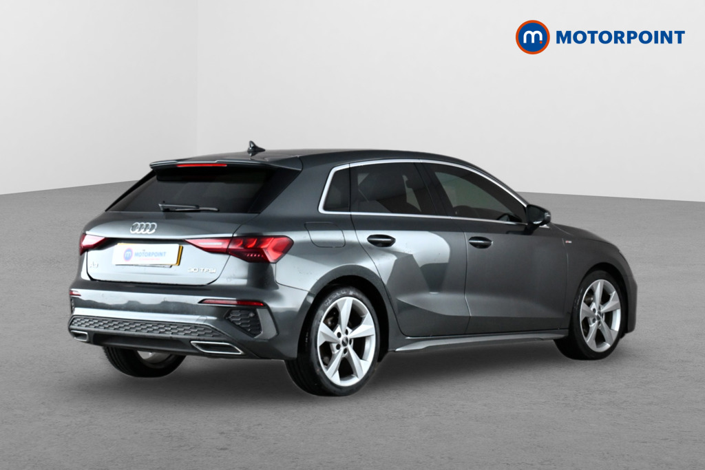 Audi A3 S Line Automatic Petrol Hatchback - Stock Number (1646061) - Drivers side rear corner