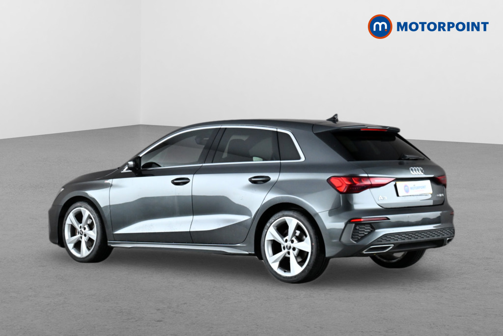 Audi A3 S Line Automatic Petrol Hatchback - Stock Number (1646061) - Passenger side rear corner