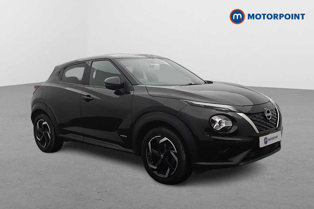 Nissan Juke N-Connecta Automatic Petrol-Electric Hybrid SUV - Stock Number (1646724) - Drivers side front corner