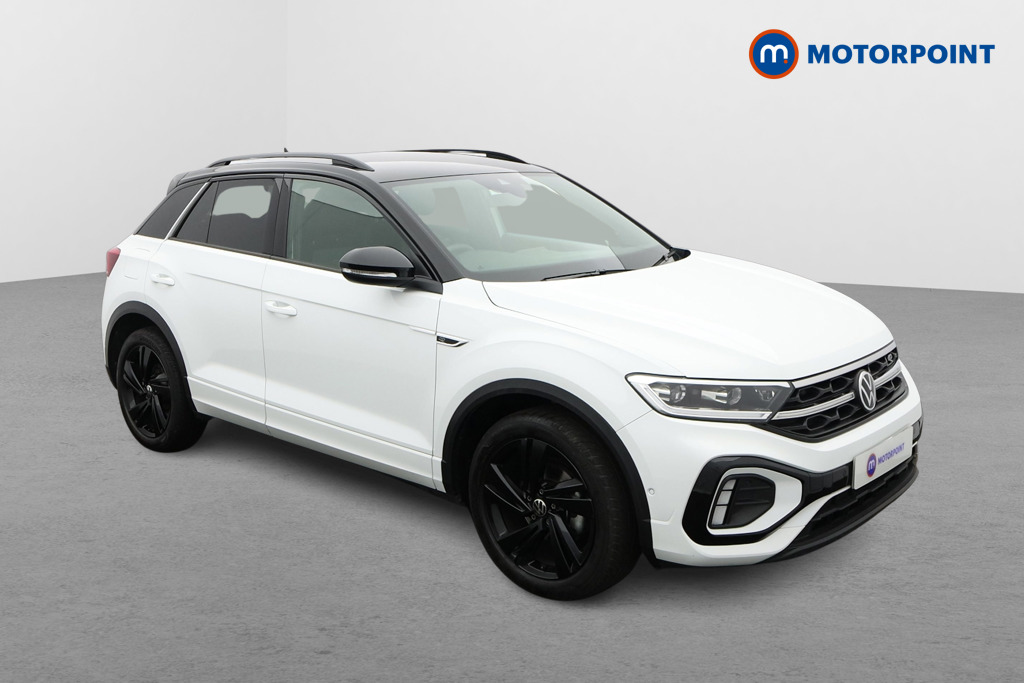 Volkswagen T-Roc Black Edition Automatic Petrol SUV - Stock Number (1646729) - Drivers side front corner