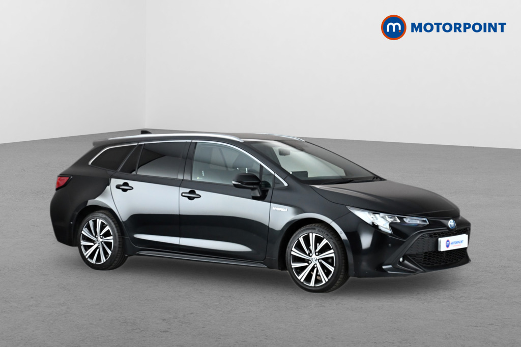 Toyota Corolla Design Automatic Petrol-Electric Hybrid Estate - Stock Number (1649344) - Drivers side front corner