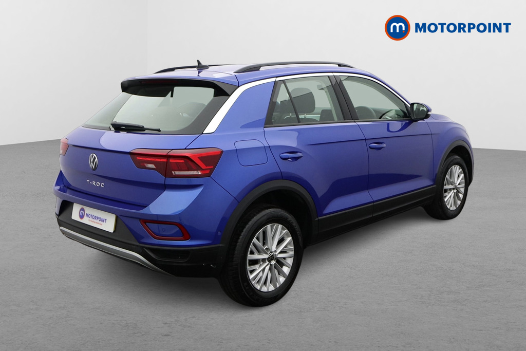 Volkswagen T-Roc Life Manual Petrol SUV - Stock Number (1649962) - Drivers side rear corner