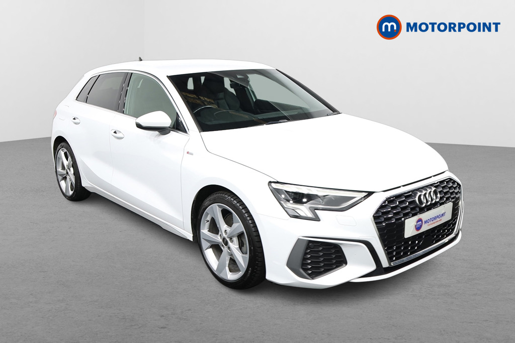 Audi A3 S Line Manual Petrol Hatchback - Stock Number (1650065) - Drivers side front corner