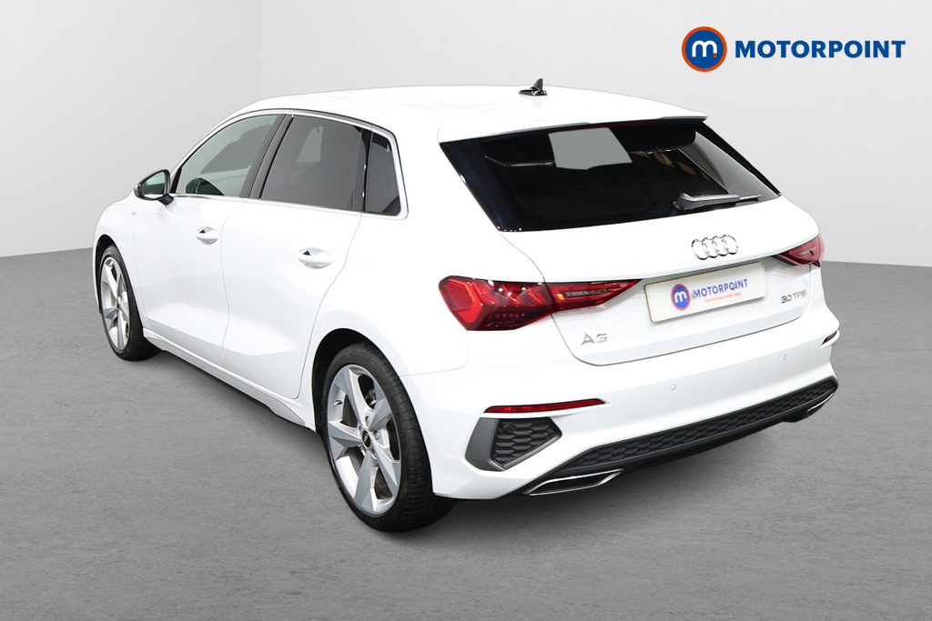 Audi A3 S Line Manual Petrol Hatchback - Stock Number (1650065) - Passenger side rear corner