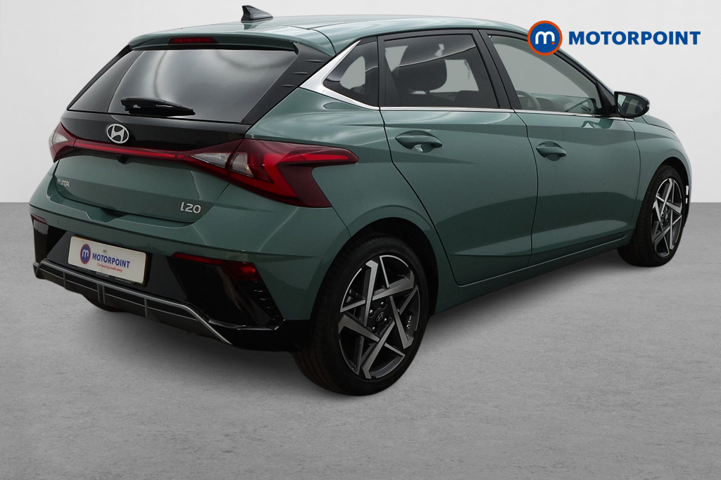 Hyundai I20 Premium Automatic Petrol Hatchback - Stock Number (1650786) - Drivers side