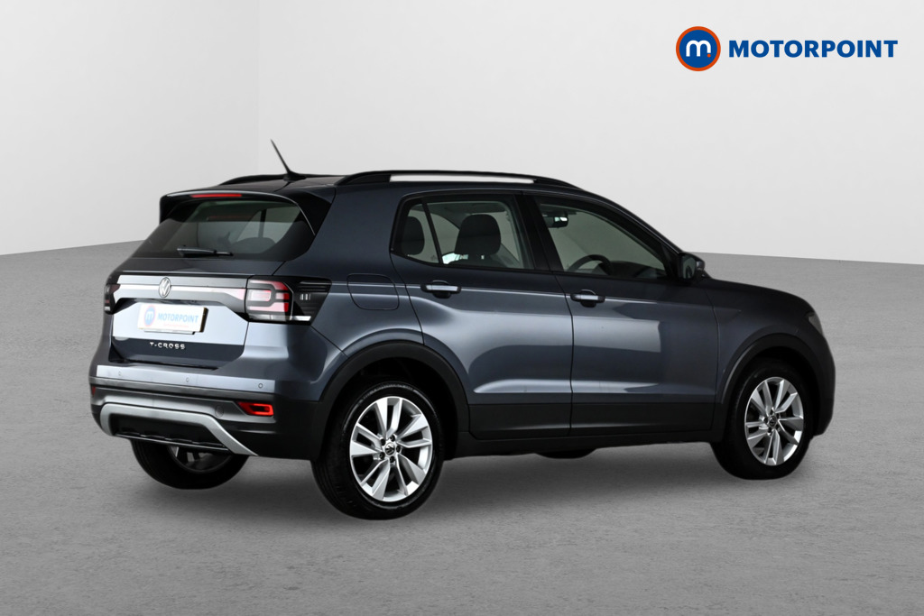 Volkswagen T-Cross SE Manual Petrol SUV - Stock Number (1641932) - Drivers side rear corner