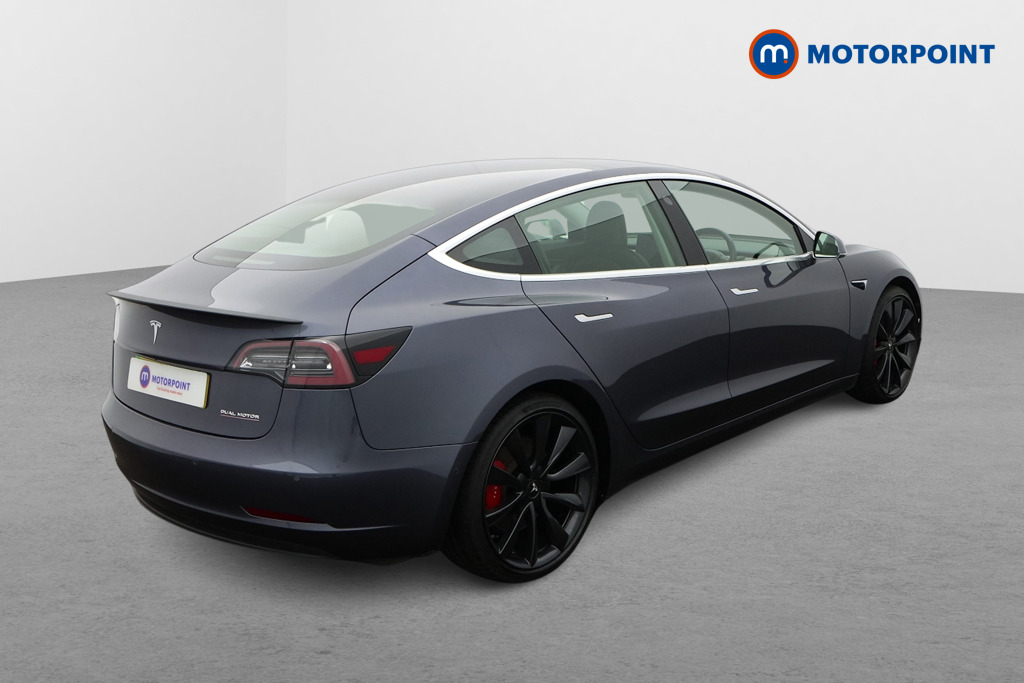 Tesla Model 3 Performance Automatic Electric Saloon - Stock Number (1648084) - Drivers side rear corner