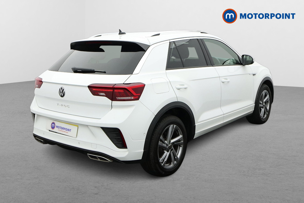 Volkswagen T-Roc R-Line Manual Petrol SUV - Stock Number (1648599) - Drivers side rear corner