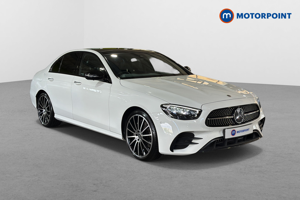 Mercedes-Benz E Class Amg Line Night Edition Automatic Petrol Saloon - Stock Number (1649784) - Drivers side front corner