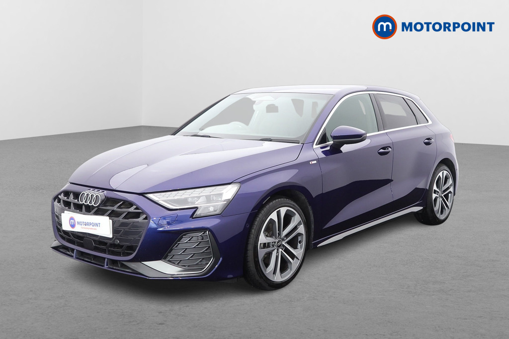 Audi A3 S Line Manual Petrol Hatchback - Stock Number (1650359) - Passenger side front corner