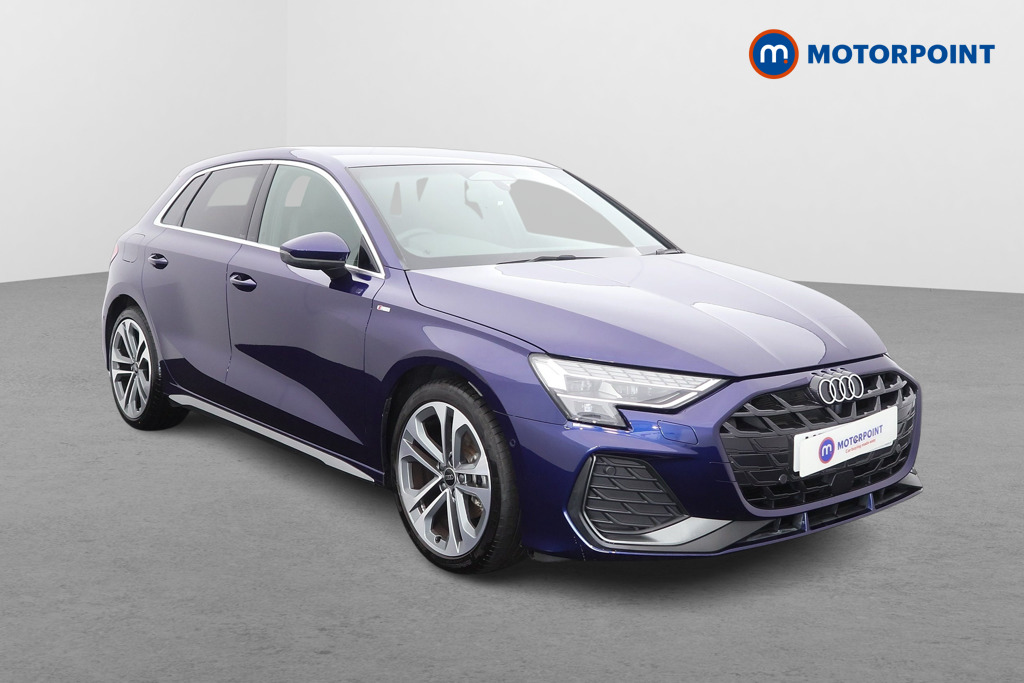 Audi A3 S Line Manual Petrol Hatchback - Stock Number (1650359) - Drivers side front corner