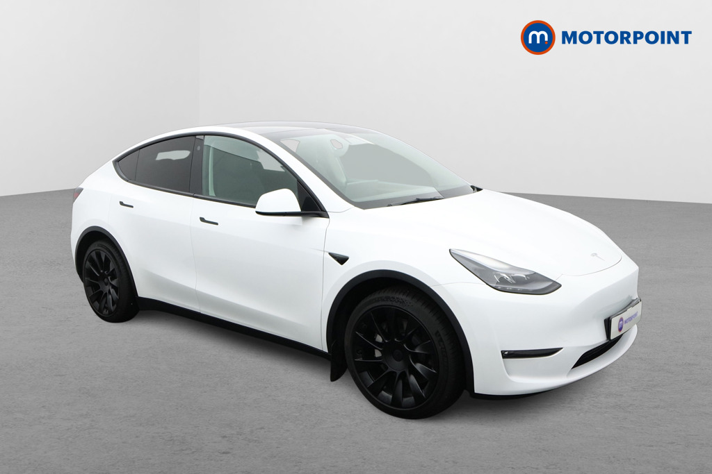 Tesla Model Y Long Range Automatic Electric SUV - Stock Number (1650396) - Drivers side front corner