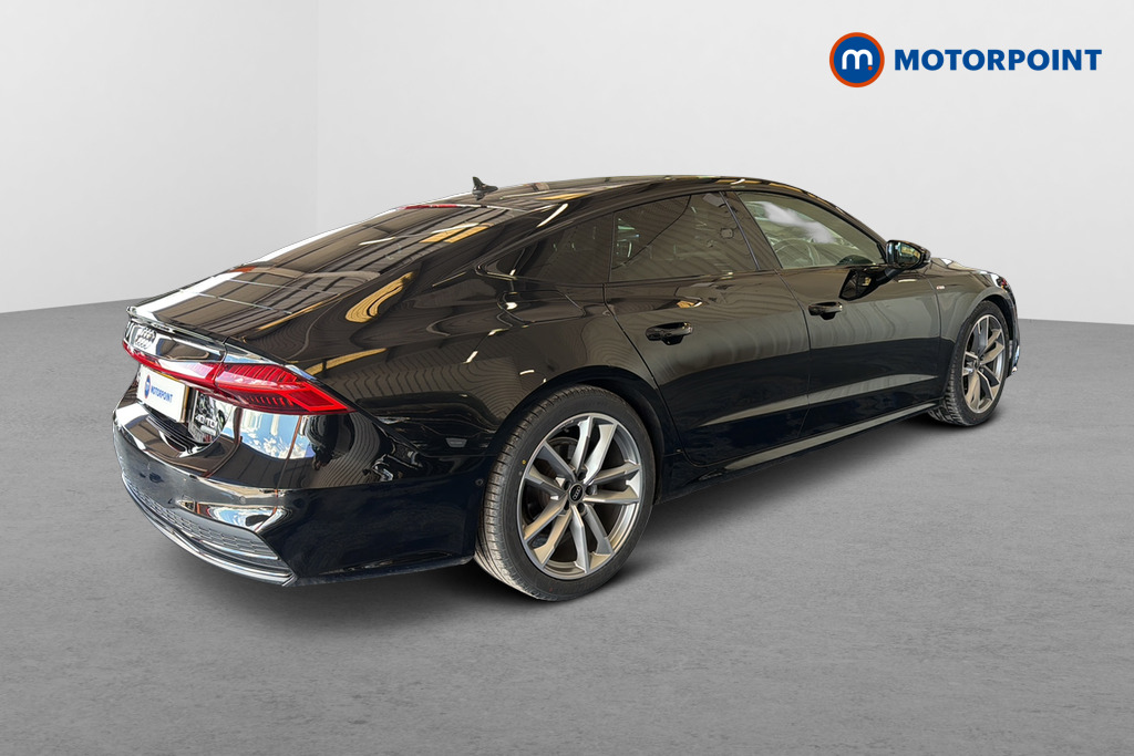 Audi A7 Black Edition Automatic Diesel Hatchback - Stock Number (1650867) - Passenger side rear corner