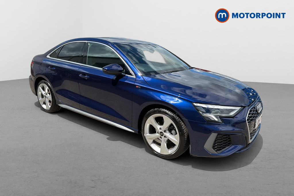 Audi A3 S Line Manual Petrol Saloon - Stock Number (1650888) - Drivers side front corner