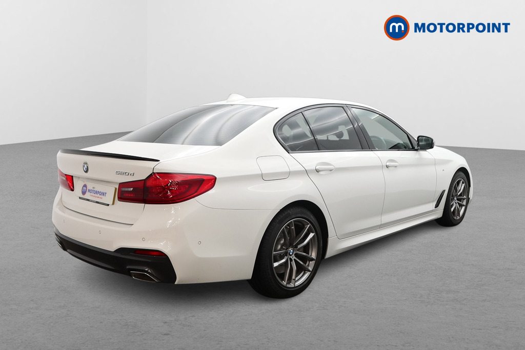 BMW 5 Series M Sport Automatic Diesel Saloon - Stock Number (1651100) - Drivers side rear corner