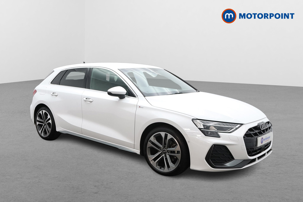 Audi A3 S Line Manual Petrol Hatchback - Stock Number (1651735) - Drivers side front corner