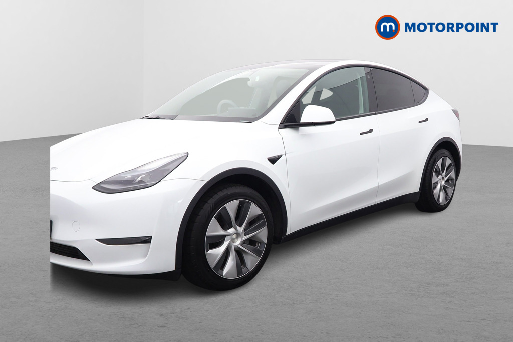 Tesla Model Y Long Range Automatic Electric SUV - Stock Number (1652205) - Passenger side front corner
