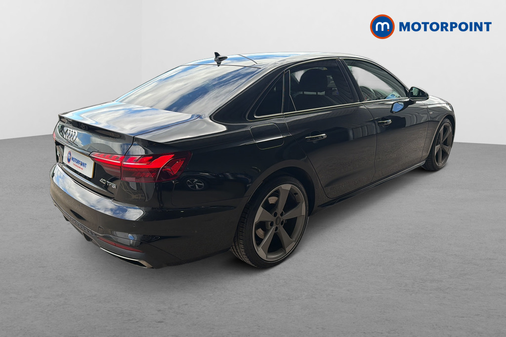Audi A4 Black Edition Automatic Petrol Saloon - Stock Number (1647428) - Passenger side rear corner