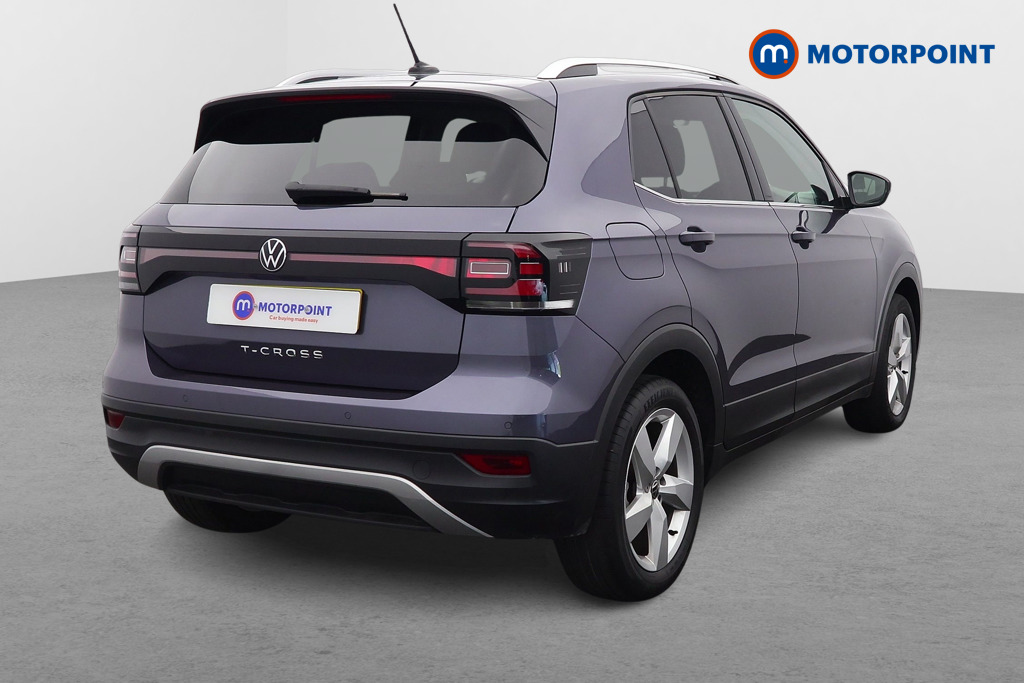 Volkswagen T-Cross SEL Automatic Petrol SUV - Stock Number (1651282) - Drivers side rear corner