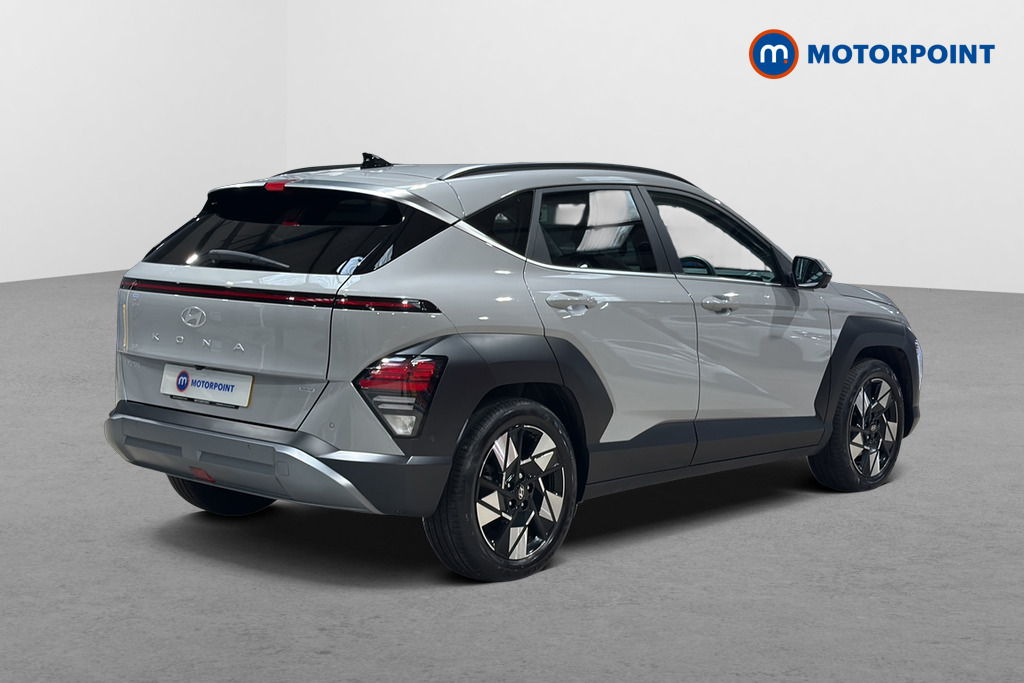 Hyundai Kona Ultimate Automatic Petrol-Electric Hybrid SUV - Stock Number (1653575) - Passenger side rear corner