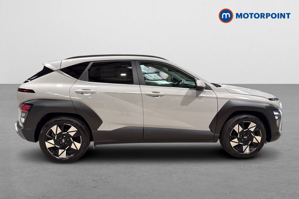 Hyundai Kona Ultimate Automatic Petrol-Electric Hybrid SUV - Stock Number (1653575) - Passenger side