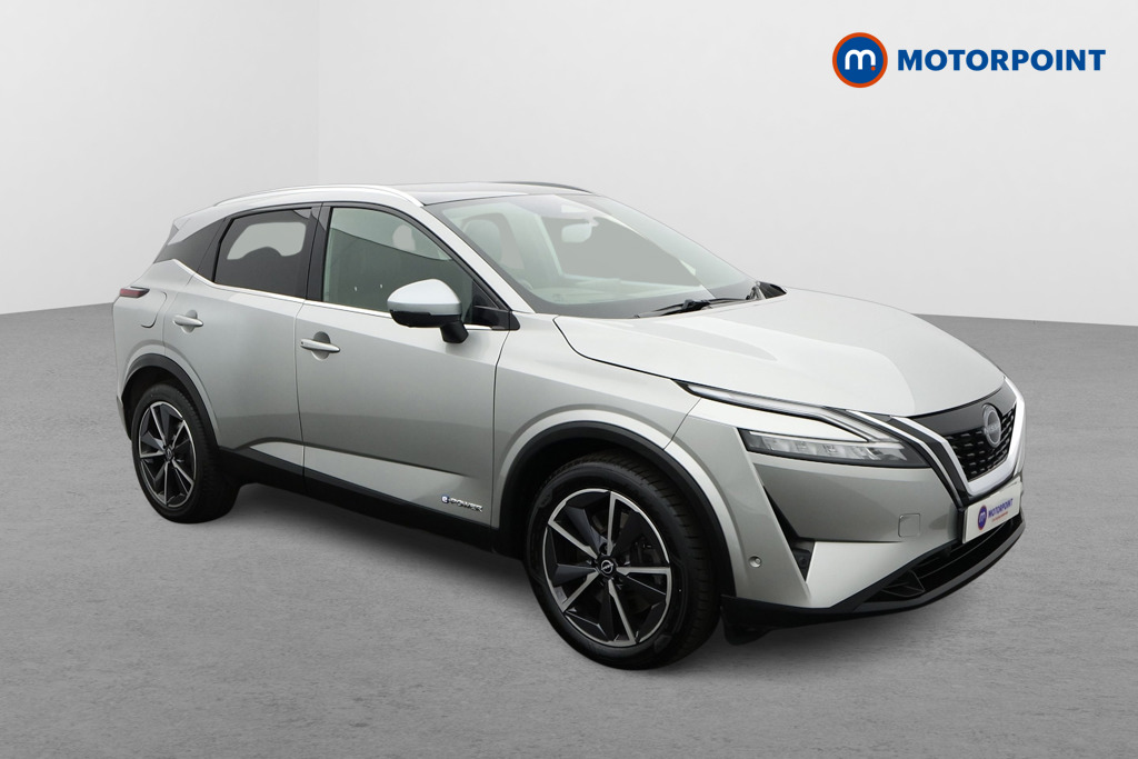 Nissan Qashqai Tekna Automatic Petrol-Electric Hybrid SUV - Stock Number (1649619) - Drivers side front corner
