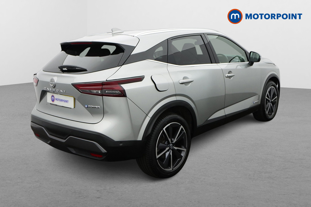 Nissan Qashqai Tekna Automatic Petrol-Electric Hybrid SUV - Stock Number (1649619) - Drivers side rear corner