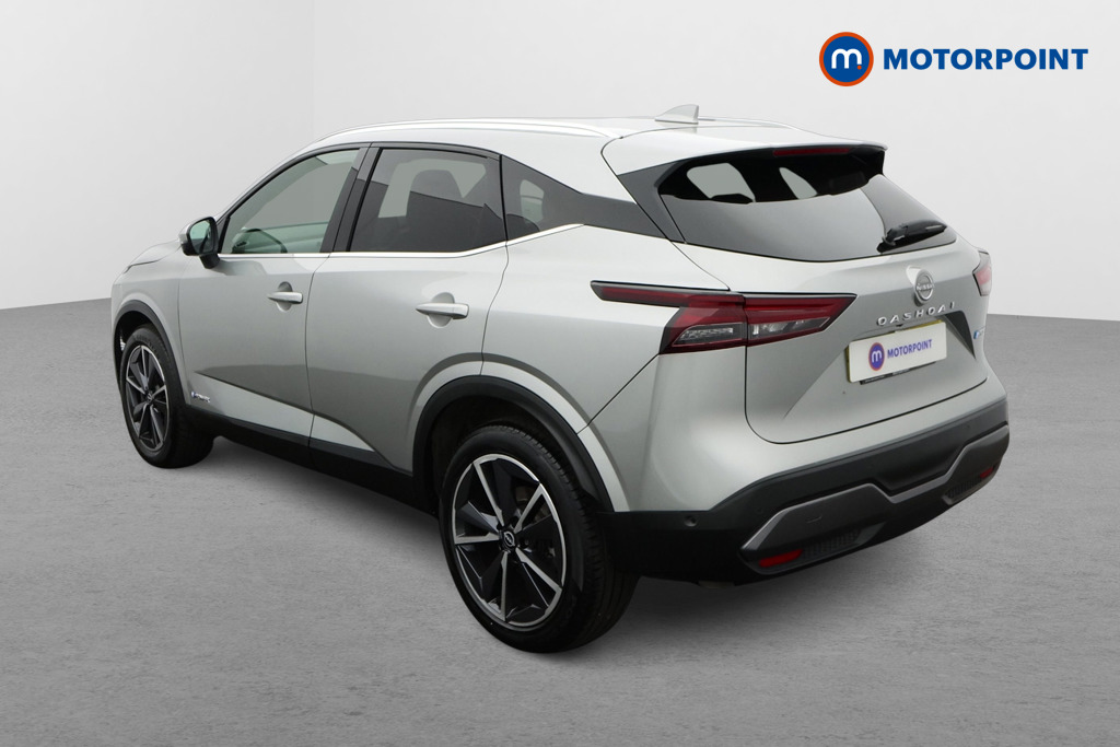Nissan Qashqai Tekna Automatic Petrol-Electric Hybrid SUV - Stock Number (1649619) - Passenger side rear corner