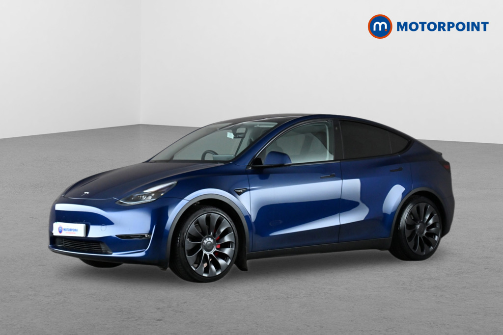 Tesla Model Y Performance Automatic Electric SUV - Stock Number (1650436) - Passenger side front corner
