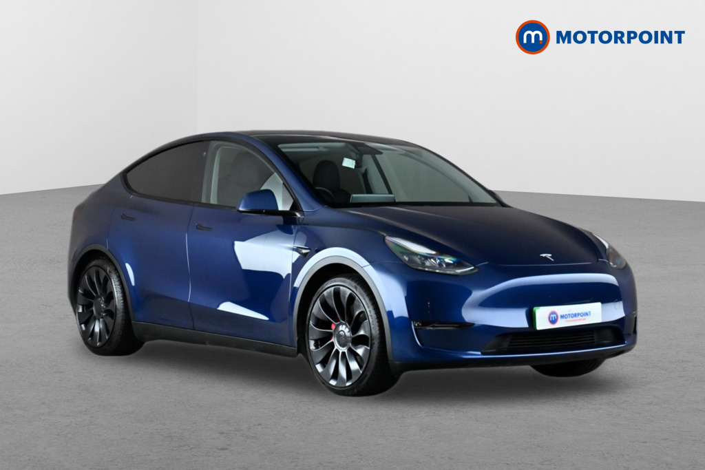 Tesla Model Y Performance Automatic Electric SUV - Stock Number (1650436) - Drivers side front corner