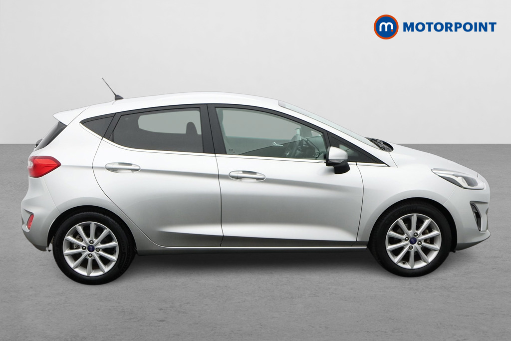 Ford Fiesta Titanium Manual Petrol Hatchback - Stock Number (1650622) - Drivers side