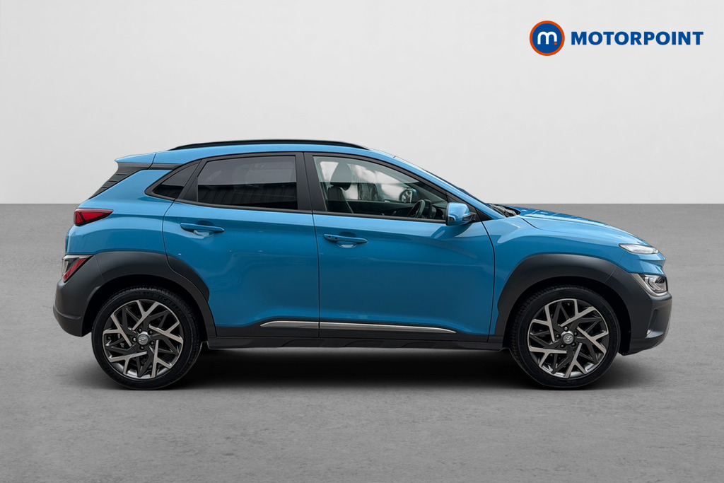 Hyundai Kona Ultimate Automatic Petrol-Electric Hybrid SUV - Stock Number (1650630) - Passenger side