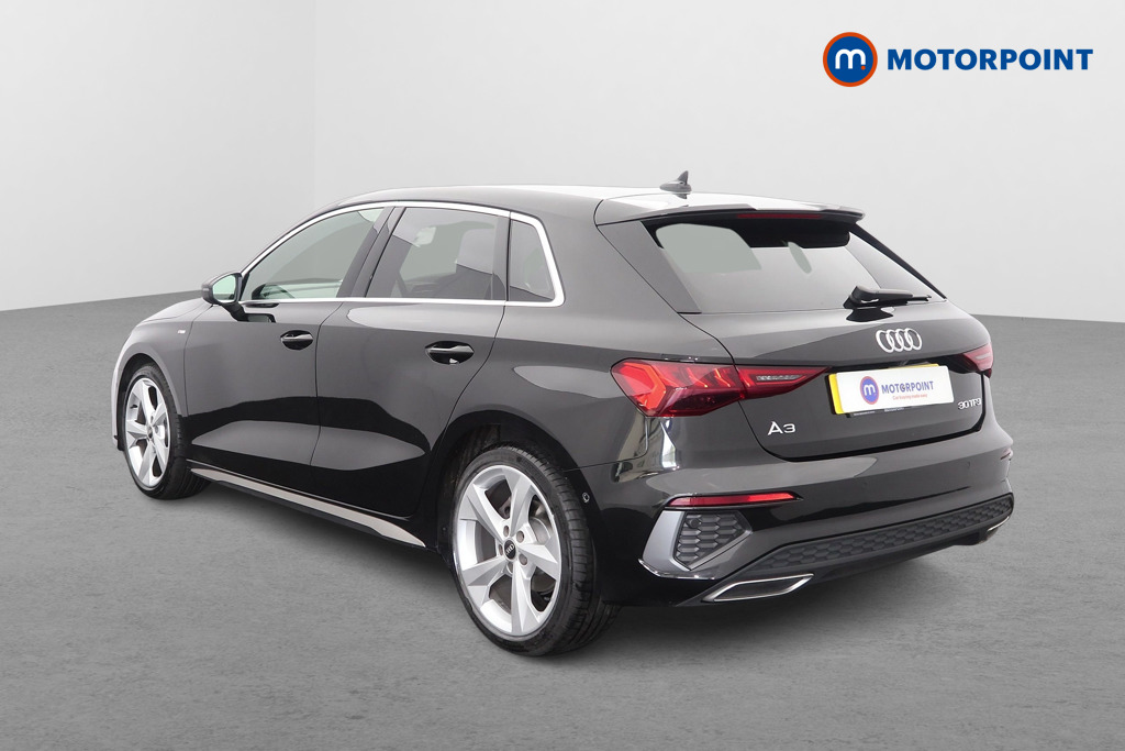 Audi A3 S Line Automatic Petrol Hatchback - Stock Number (1651360) - Passenger side rear corner