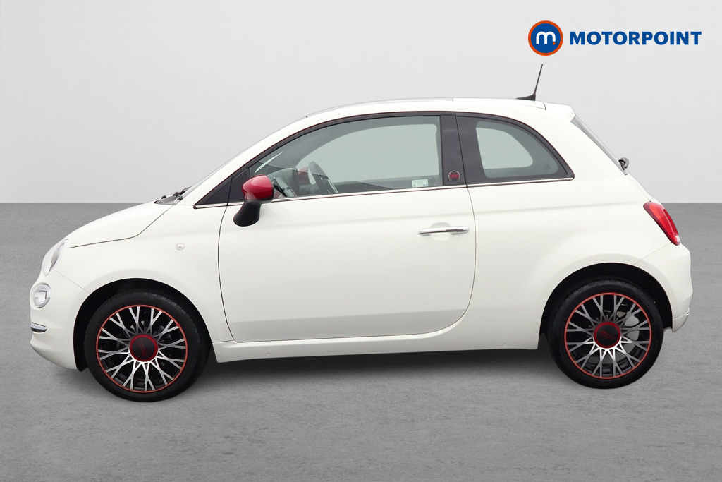 Fiat 500 RED Manual Petrol Hatchback - Stock Number (1652541) - Passenger side