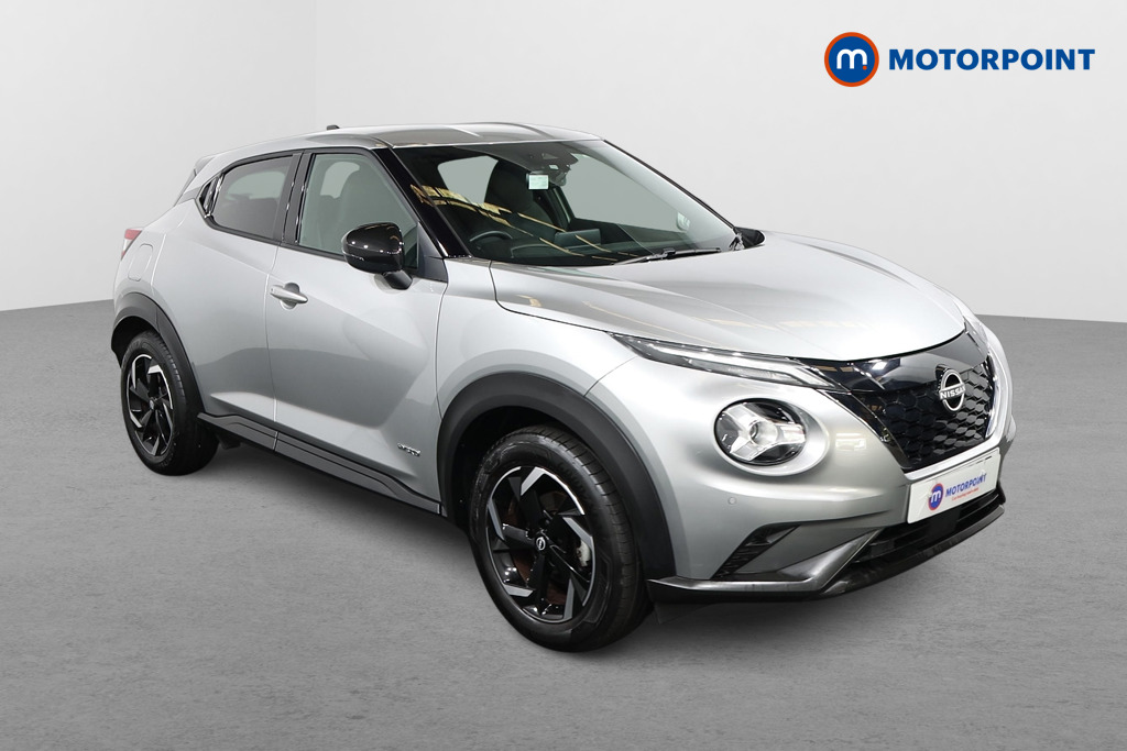 Nissan Juke N-Connecta Automatic Petrol-Electric Hybrid SUV - Stock Number (1644541) - Drivers side front corner
